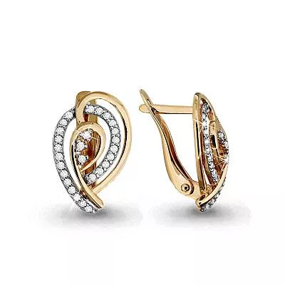 Серьги из золота, артикул LV42544А