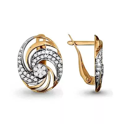 Серьги, артикул LV42539А, золото