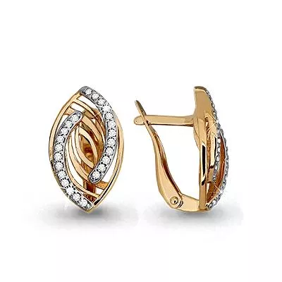 Серьги из золота, артикул LV42538А