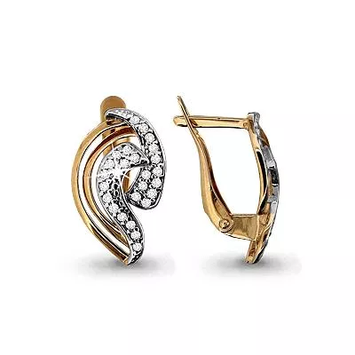 Серьги, золото, артикул LV42537А