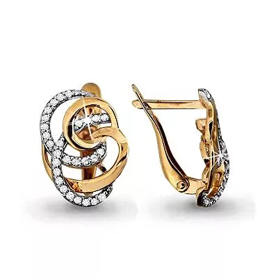 Серьги из золота, артикул LV42535А