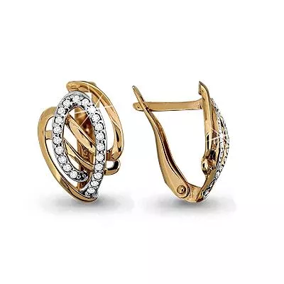 Серьги, золото, артикул LV42531А