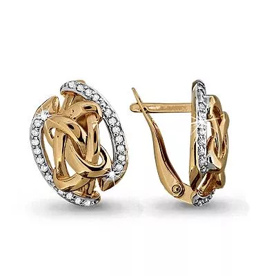 Серьги из золота, артикул LV42523А