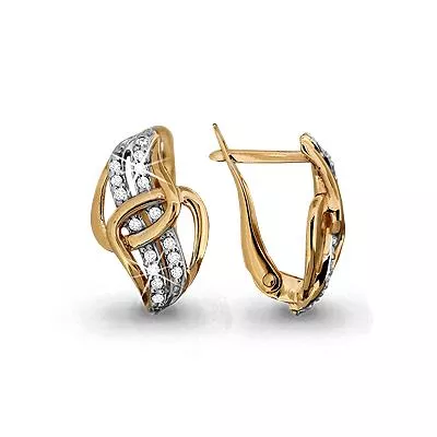 Серьги из золота, артикул LV42520А