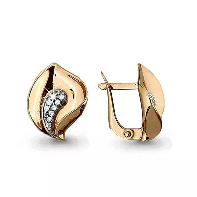 Серьги, золото, артикул LV42513А