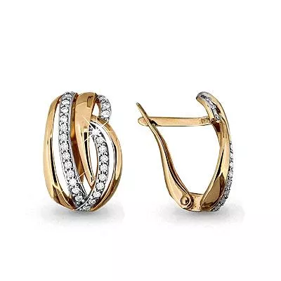 Серьги, артикул LV42512А, золото