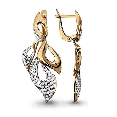 Серьги из золота, артикул LV42511А