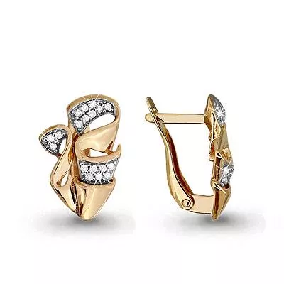 Серьги из золота, артикул LV42508А