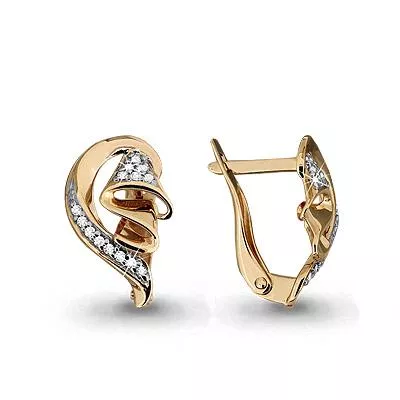 Серьги, золото, артикул LV42504А