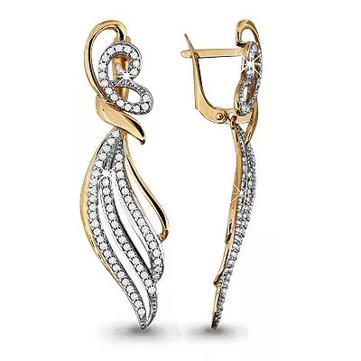 Серьги, золото, артикул LV42501А