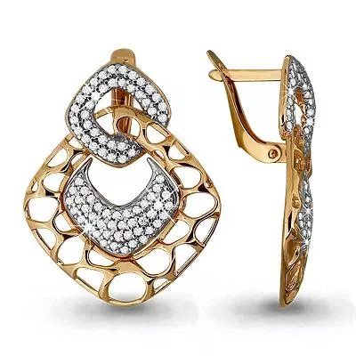 Серьги из золота, артикул LV42499А