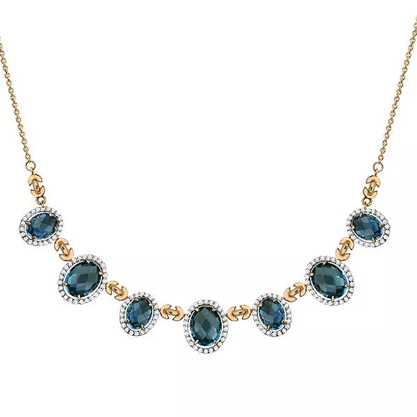 Колье, артикул LV970347Ак, золото