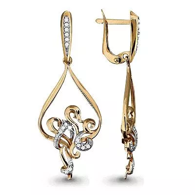 Серьги из золота, артикул LV42487А