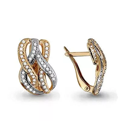 Серьги из золота, артикул LV42486А