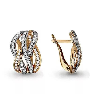 Серьги из золота, артикул LV42483А