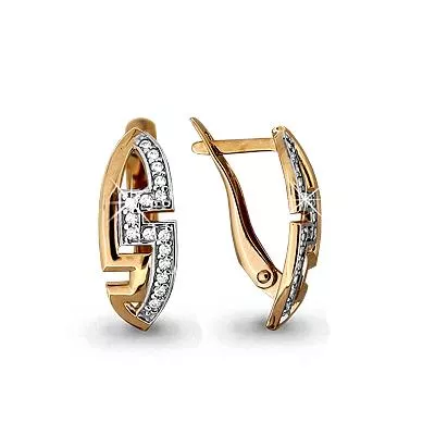 Серьги, золото, артикул LV42469А