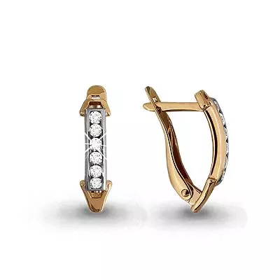 Серьги из золота, артикул LV42468