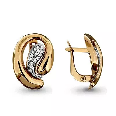 Серьги из золота, артикул LV42465А