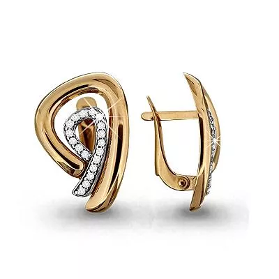 Серьги из золота, артикул LV42462А