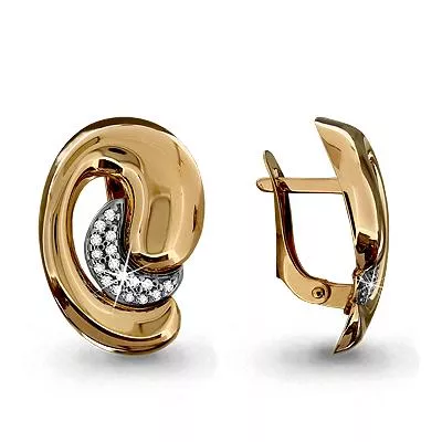 Серьги, золото, артикул LV42452А