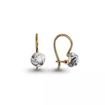 Серьги, артикул LV42450, золото