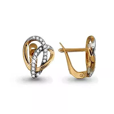 Серьги из золота, артикул LV42448А