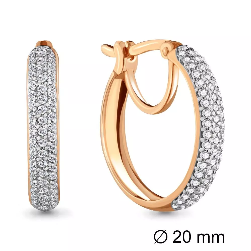 Серьги из золота, артикул LV42435А