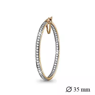 Серьги, артикул LV42427А, золото