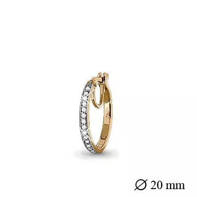 Серьги, артикул LV42424А, золото