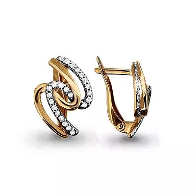 Серьги из золота, артикул LV42405А