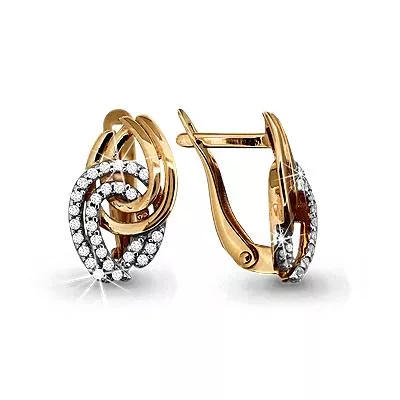 Серьги из золота, артикул LV42402А