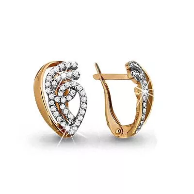 Серьги, золото, артикул LV42401А