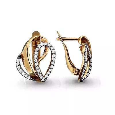 Серьги из золота, артикул LV42400А