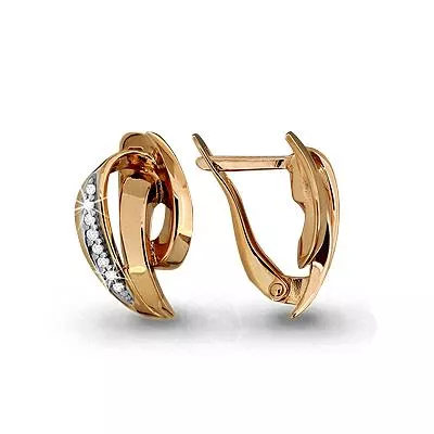 Серьги, артикул LV42397А, золото