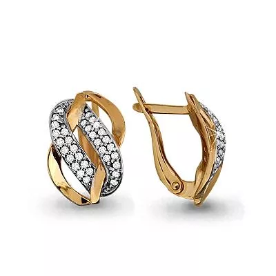 Серьги из золота, артикул LV42395А