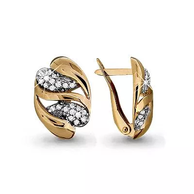 Серьги из золота, артикул LV42384А