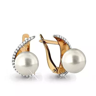 Серьги, артикул LV42378А, золото