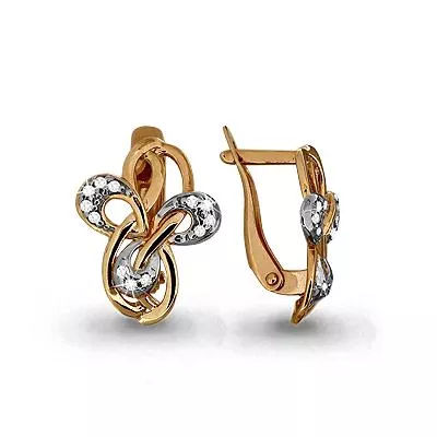 Серьги, золото, артикул LV42359А