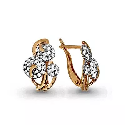 Серьги, золото, артикул LV42358А