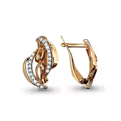 Серьги из золота, артикул LV42355А