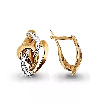 Серьги из золота, артикул LV42346А