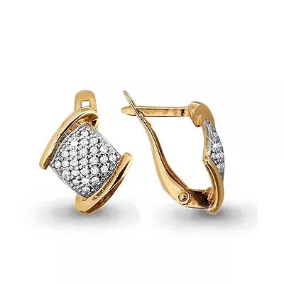 Серьги, артикул LV42345А, золото