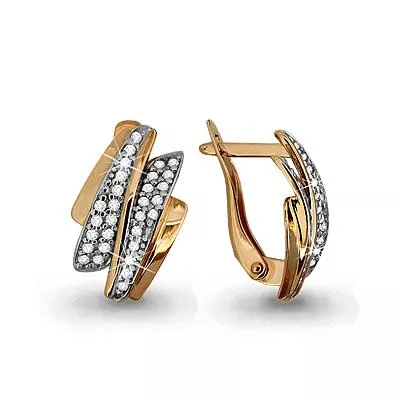 Серьги, артикул LV42342А, золото