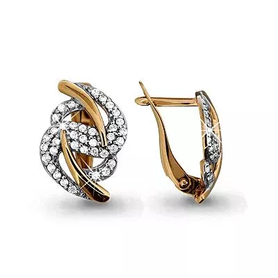 Серьги, золото, артикул LV42338А