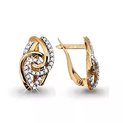 Серьги, артикул LV42333А, золото