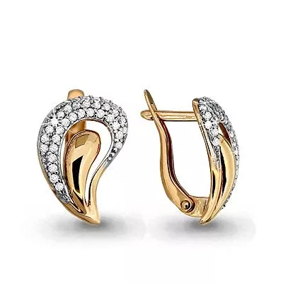 Серьги, золото, артикул LV42326А