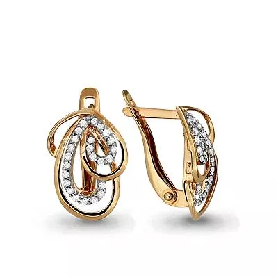 Серьги из золота, артикул LV42325А