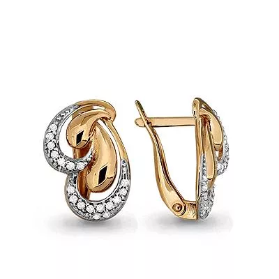 Серьги, золото, артикул LV42324А