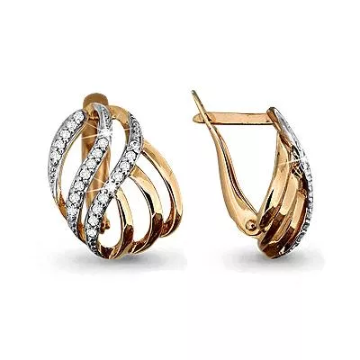 Серьги, золото, артикул LV42319А