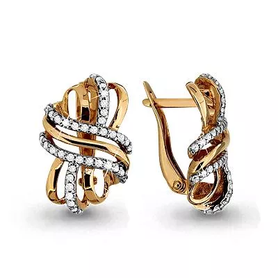 Серьги из золота, артикул LV42317А